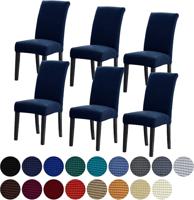 Stretch Chair Cover for Dining Room Set of 2/4/6,Good for Home Décor and Banquet
