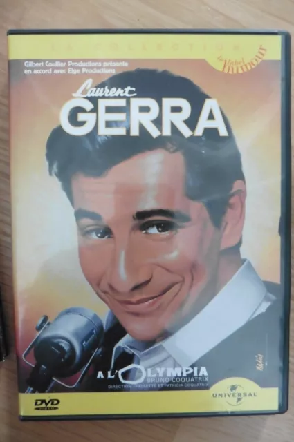 DVD Laurent Gerra à l'Olympia 1999 Brialy Céline Dion Hossein Johnny Gainsbourg