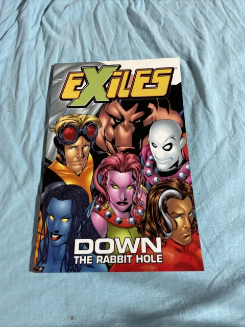 Exiles - Volume 1 : Down the Rabbit Hole by Judd Winick (2007, Trade Paperback)