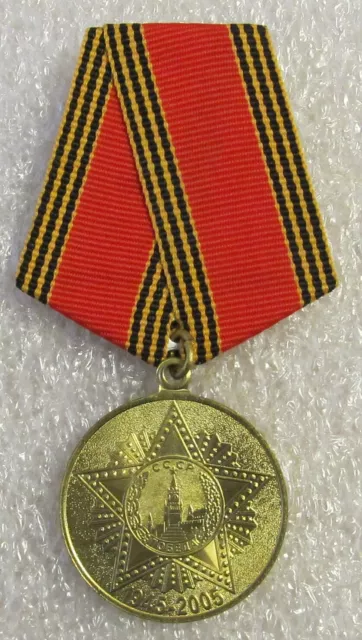 Orden-Medaille-60 Jahre des Sieges UdSSR.100% Echt.
