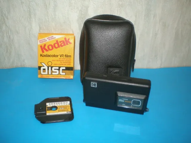 Old collector's camera with discs - KODAK disc 6000 - VERY RARE