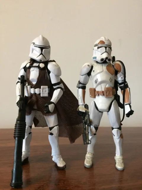 Star Wars lot Obi Wan Kenobi - Clone trooper outfit + 7th legion trooper legacy
