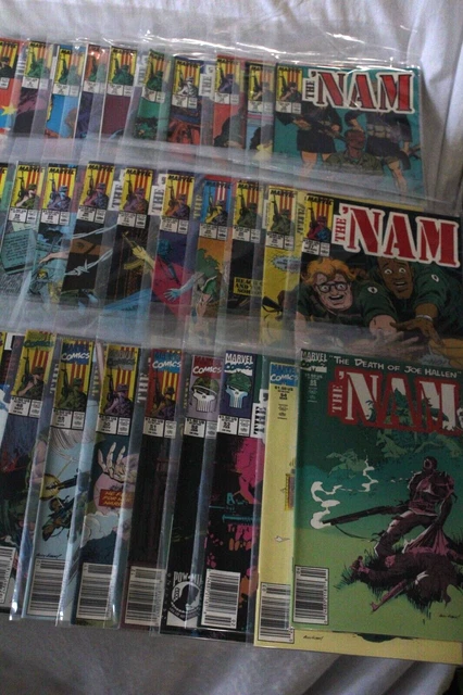 The Nam #1-84 Complete series Set Run 1986-1992 Marvel comics Vietnam War FN VF 4
