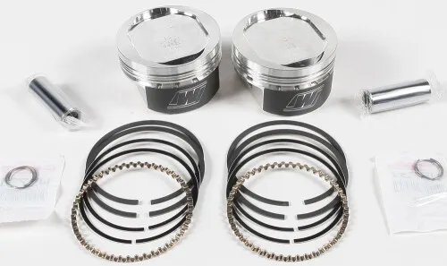 Wiseco K1656 K Piston Kit 73ci Marche Arrière Dôme 010in. Oversize Pour 3.508in