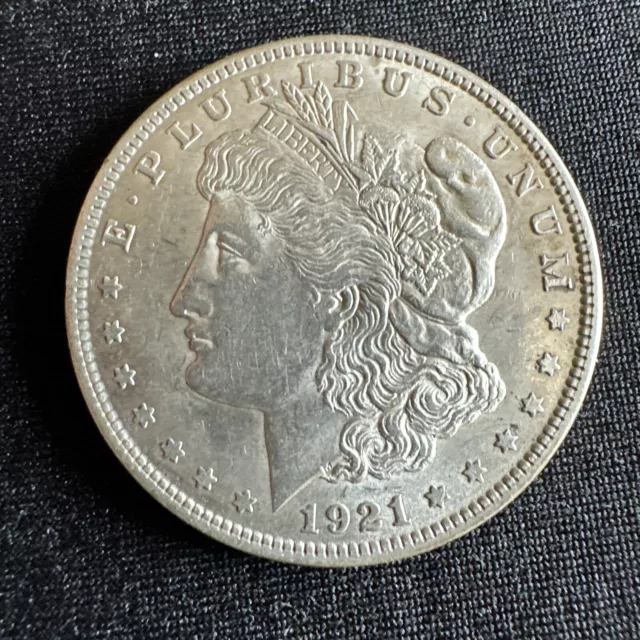 1921 Unc Morgan Silver Dollar