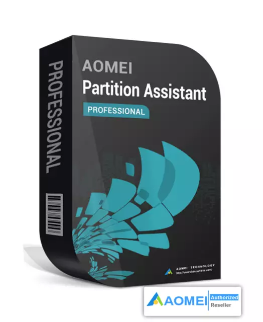 AOMEI Partition Assistant Professional ODER Backupper Professional 2 PC Lifetime 2