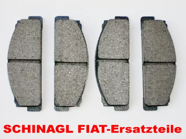 Bremsklötze Fiat 124 125 127 128 131 132  X1/9 A112 Abarth Front brake pads