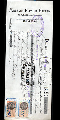 PRODUITS DETACHANTS "Ets V DIJON MALPAS" en 1961 21 