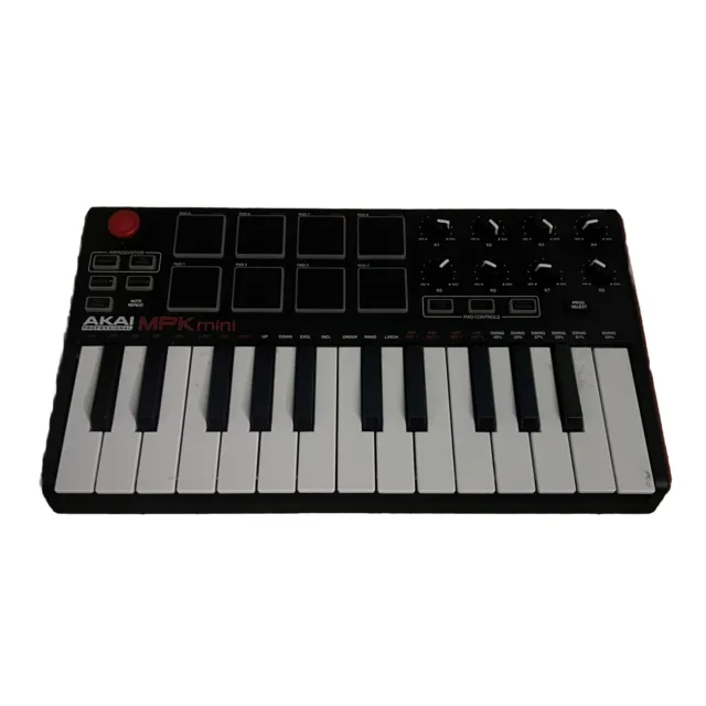 Akai MPK Mini Professional Labtop Keyboard 25 Key with USB synth midi controller