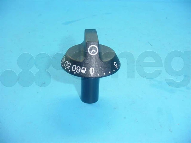 Manopola Timer Per Forno Smeg Originale – Serie Alfa, Nera, MPN 764975910
