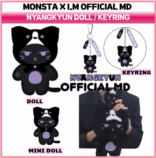 Monstax I.m Official Md Nyangkyun Doll / Keyring