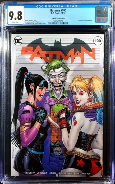 🦇 🔥 Batman #100 Tyler Kirkham variant cover - CGC NM/MT 9.8 limited run