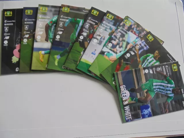 2022/23 Yeovil Town Home Programmes - Choose From List (2023)