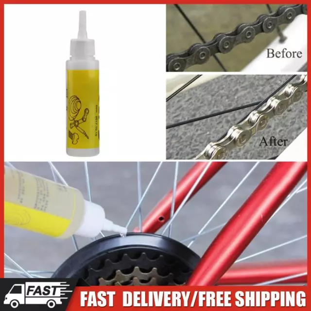 50mL Bicycle Chain Lube Lubricating Oil Bike Chain Cleaner Lubricant Oil