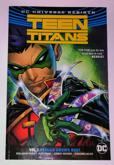Teen Titans Vol 1 Tpb Damian Knows Best Dc Comics Rebirth
