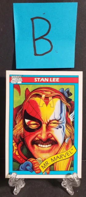 Marvel Universe Series 1 Trading Cards -Singles- 1990- Stan Lee's- NEWLY ADDED!! 3