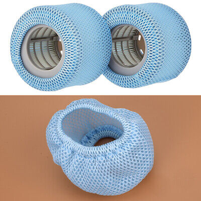Mspa 2x Blue Mesh Hot Tub Filter Protective Net Cover Fit For MSPA Inflatable Pool 