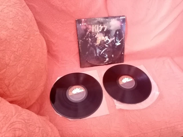 kiss "Alive" double live  LP 33 tours US 1976