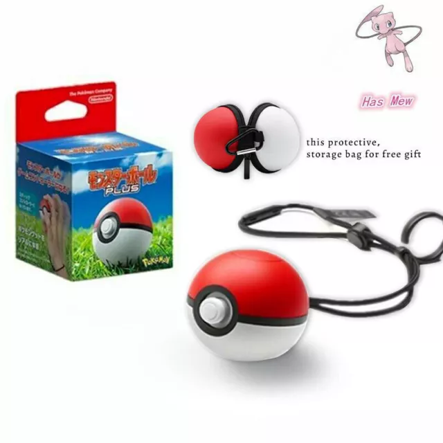 New Nintendo Switch Pokemon Poke Ball Plus Controller Let‘s Go ! Pikachu Has Mew