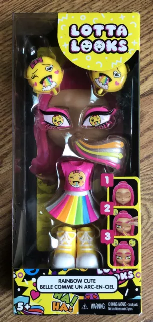 Lotta Looks Rainbow Cute Mood Accessory Pack