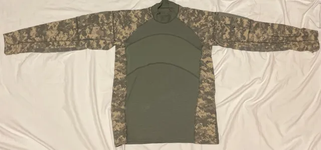 US ARMY MASSIF Combat Shirt UCP ACU Digital Camo FR MEDIUM $15.00 ...