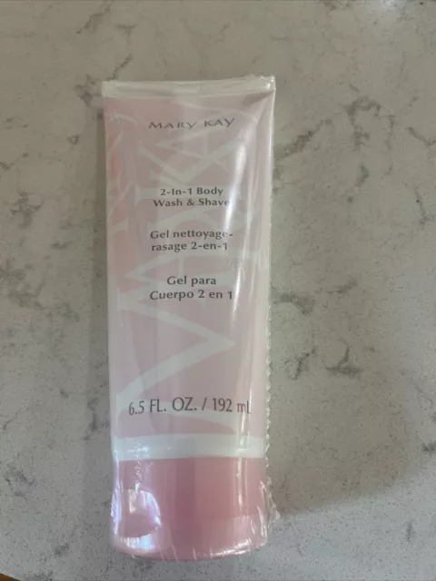 Mary Kay 2-in-1 Body Wash & Shave  Full Size 6.5 fl. oz..  New SEALED