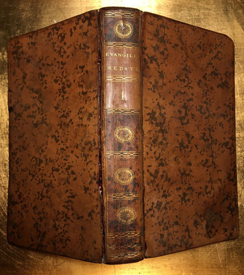 1801 EVANGILE MEDITE et DISTRIBUE EVANGELISTES RELIGION LIVRE ANCIEN OLD BooK 