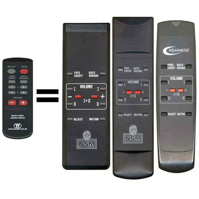 IR FERNBEDIENUNG FÜR NSM Musikbox / Jukebox Remote Control EUR 74,95 ...