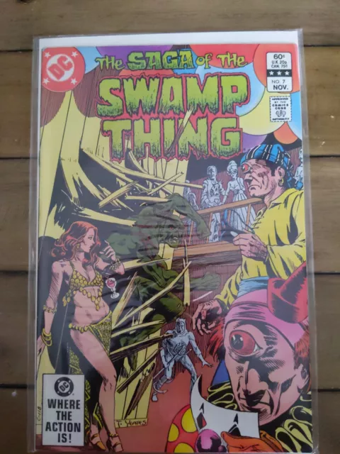 The Saga of the Swamp Thing vol 1 #7 1982
