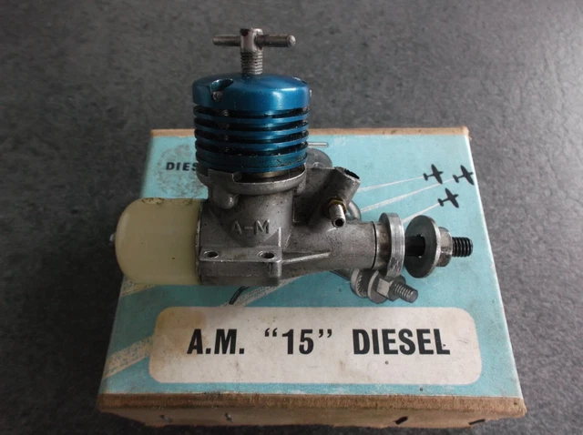 AM 15 SERIES II Allen Mercury Vintage Model Diesel Engine Boxed No NVA ...