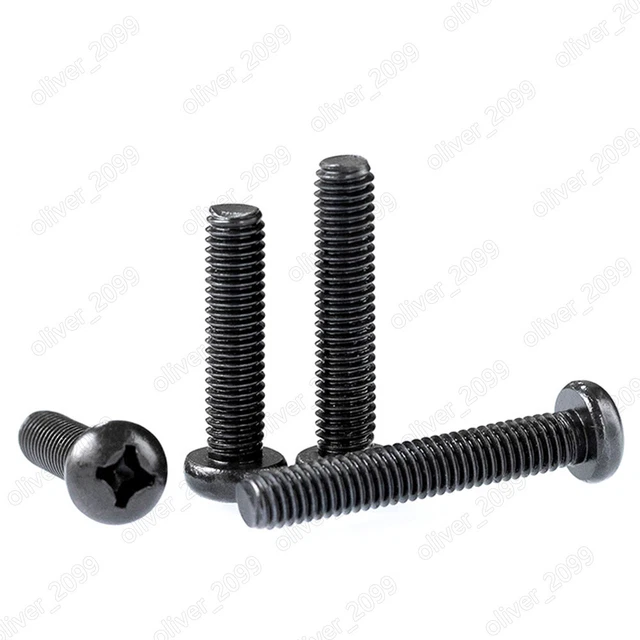 Viti a testa piccola padella nera 304 acciaio inox Phillips croce M2 M2,5 M3 M4