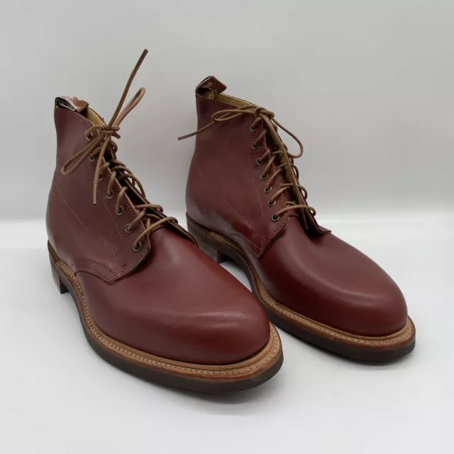 RM Williams Boots AU 11 EU 46 Mens Rickaby Warwick Yearling Leather Size Lace Up