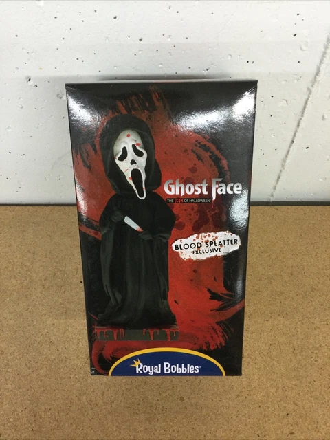 SCREAM HALLOWEEN HORROR Royal Bobbles Ghostface Blood Splatter Exclusive NIB