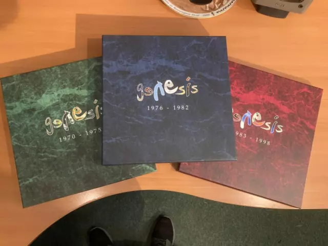 Genesis -  14 LPs in 3 Box Sets - Studio Albums from 1970 to 1998