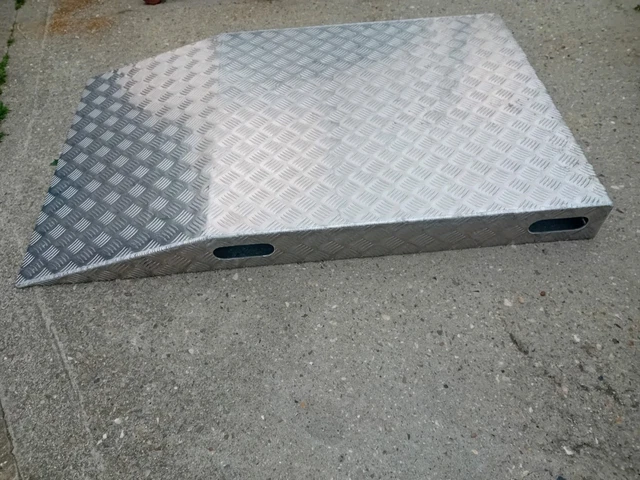 WHEELCHAIR / MOBILITY Scooter Ramp Aluminium Chequer Plate 51