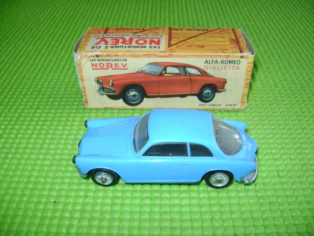Alfa Romeo Giulietta Sprint - Tour de Corse en 1957 - 1/43ème en boite