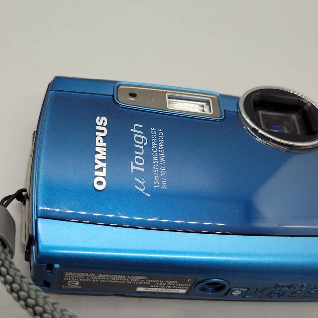 Olympus Mju Tough 3000 fotocamera digitale compatta subacquea testata blu 19