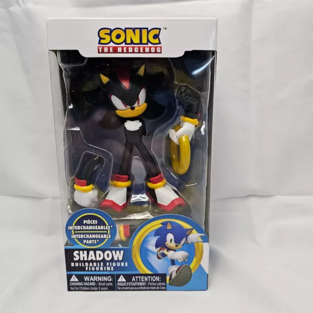 Figura de acción construible Shadow Sonic The Hedgehog nueva en caja Just Toys