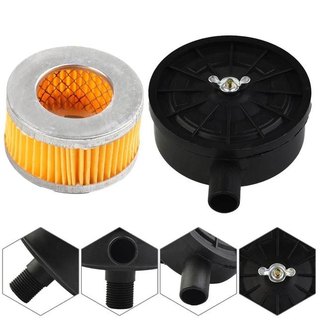 2 Pièces Silencieux/filtre D'admission Pour Compresseur D'air 65mm - Réduction Du Bruit, Protection Contre La Poussière