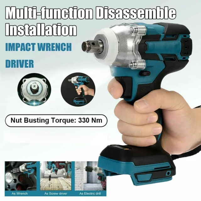 Replace for MAKITA DTW285Z 18V Cordless Brushless Impact Wrench 1/2" Driver Only