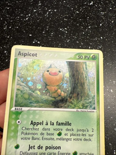 Pokemon Card Aspicot 86/112 Ex Red Fire Green Leaf French Vf Fr 2