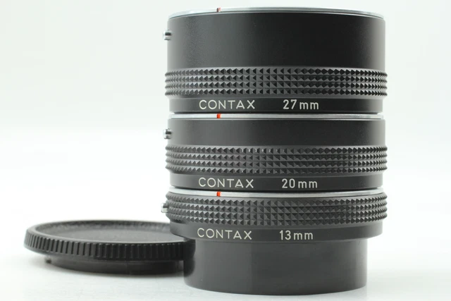 [N MINT] Contax Auto Extension Tube Set 13mm 20mm 27mm SLR C/Y Mount from JAPAN