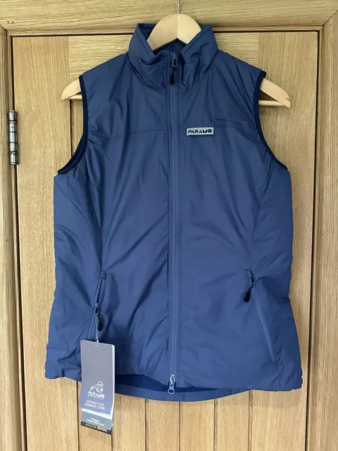 New Paramo Womens Torres Medio Gilet Blue