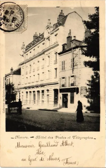 CPA NEVERS - Hotel des Postes et Telegraphes (985372)