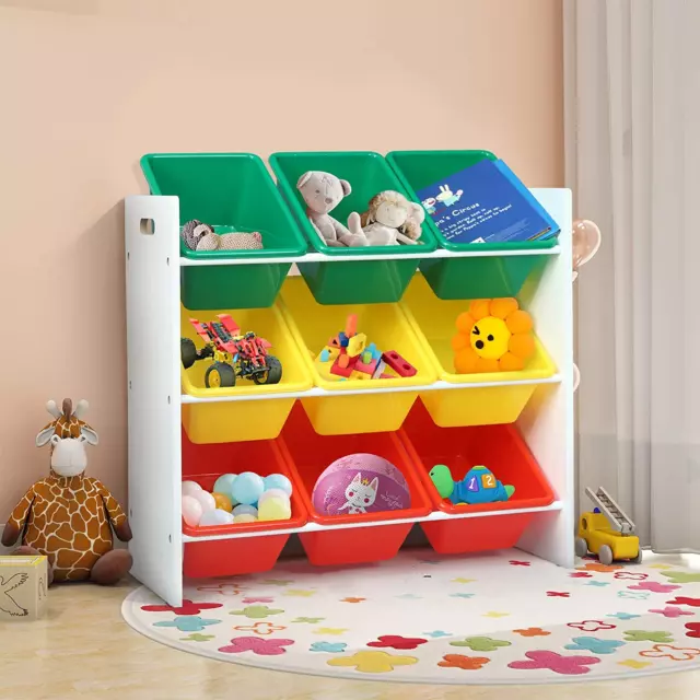 WOLTU CESTE PER giocattoli Scaffale Portagiochi per Bambini Contenitori  Plastica EUR 59,99 - PicClick IT