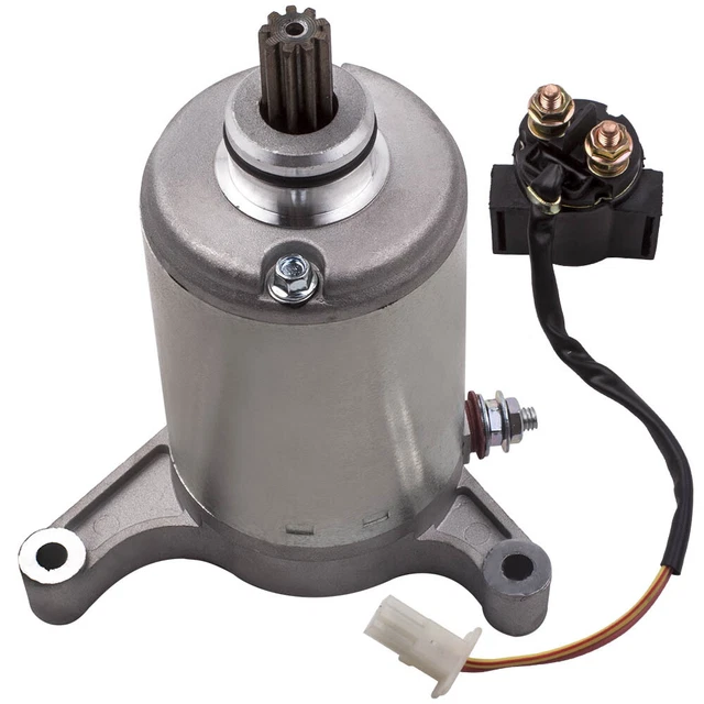 Starter Motor Solenoid Relay Yfm350 Warrior 350 For Yamaha Atv 1987-2004 9 Teeth