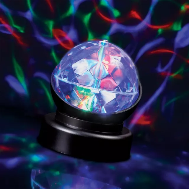 Kaleidoscope Rotating Lamp / Light - Sensory Baby Disco Stress Autism ADHD