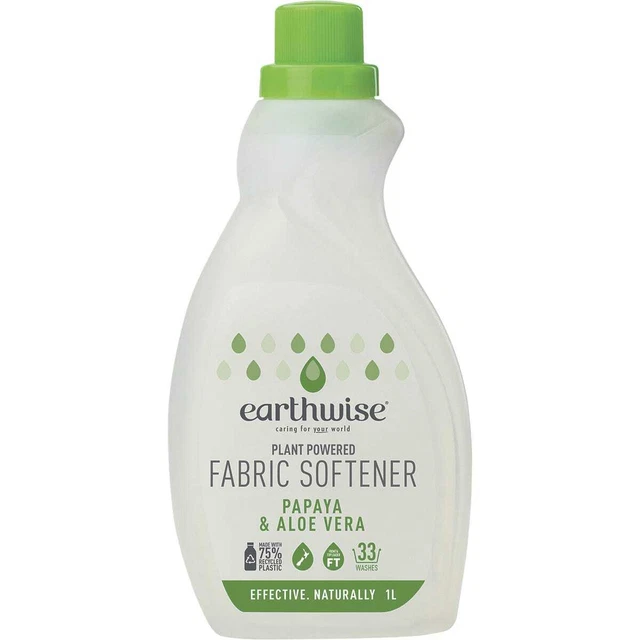 Earthwise Fabric Softener Papaya & Aloe Vera- 1L