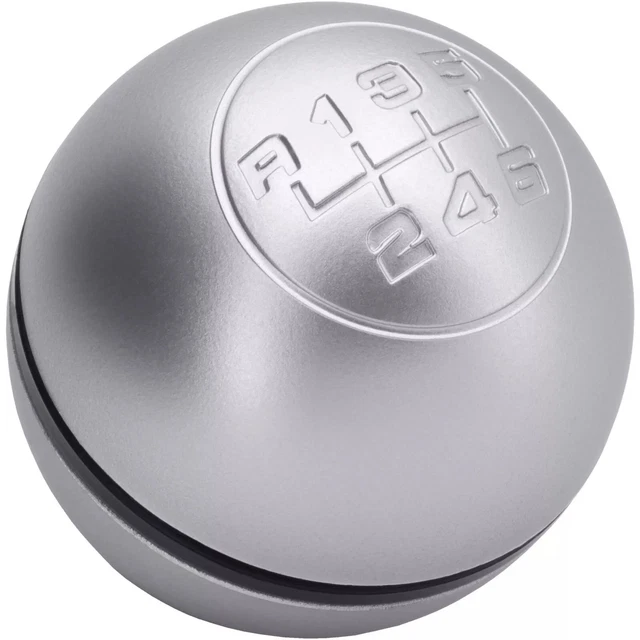 Pomello Leva Cambio Alfa Giulietta - Argento Satinato 6 Marce | Per Modelli Dal 2010 - Foto 8