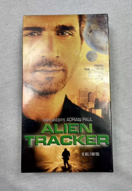 HIGHLANDER'S ADRIAN PAUL Alien Tracker Rare Sci-Fi VHS Movie Tape $5.00 ...